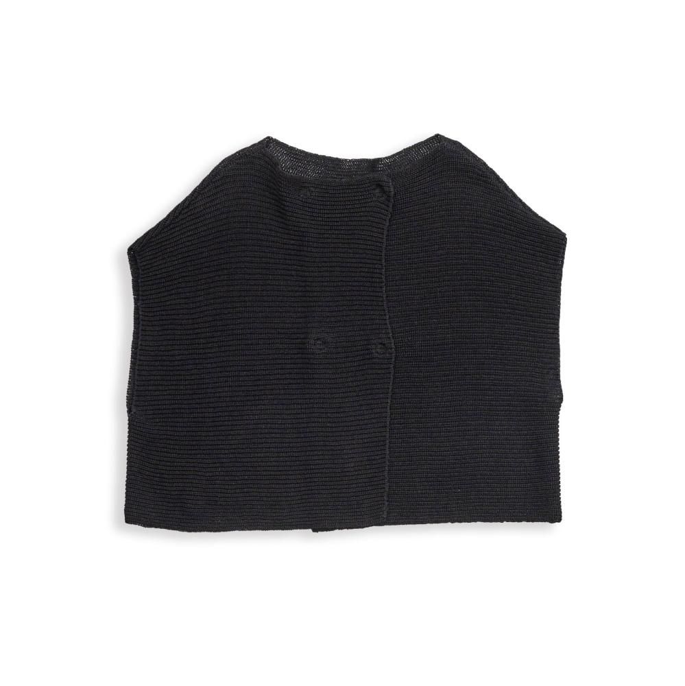 和紙ニットダブルベスト(GRAY/BLACK) - 公式オンラインストア