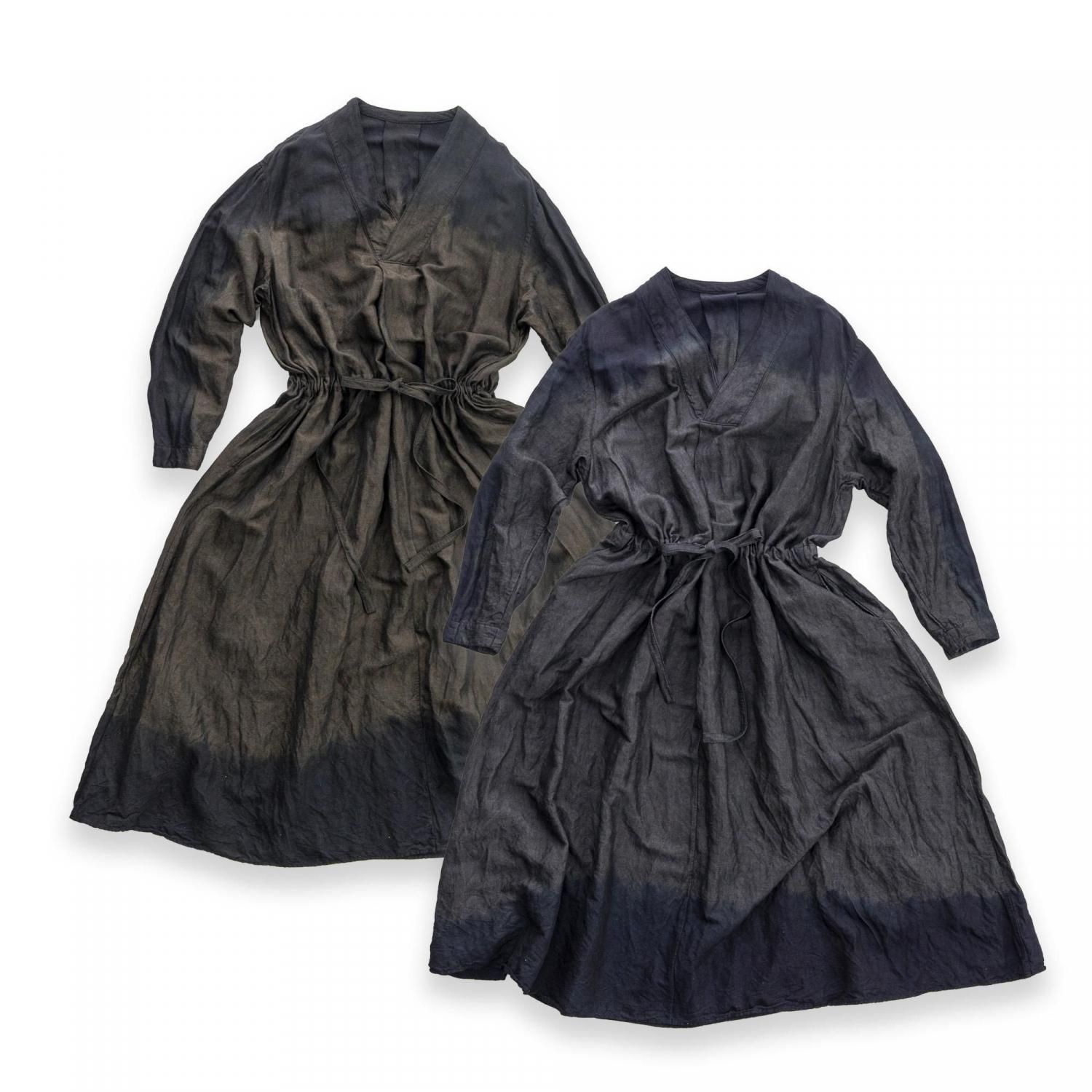 ͽʡV dress  (Brown / Gray )