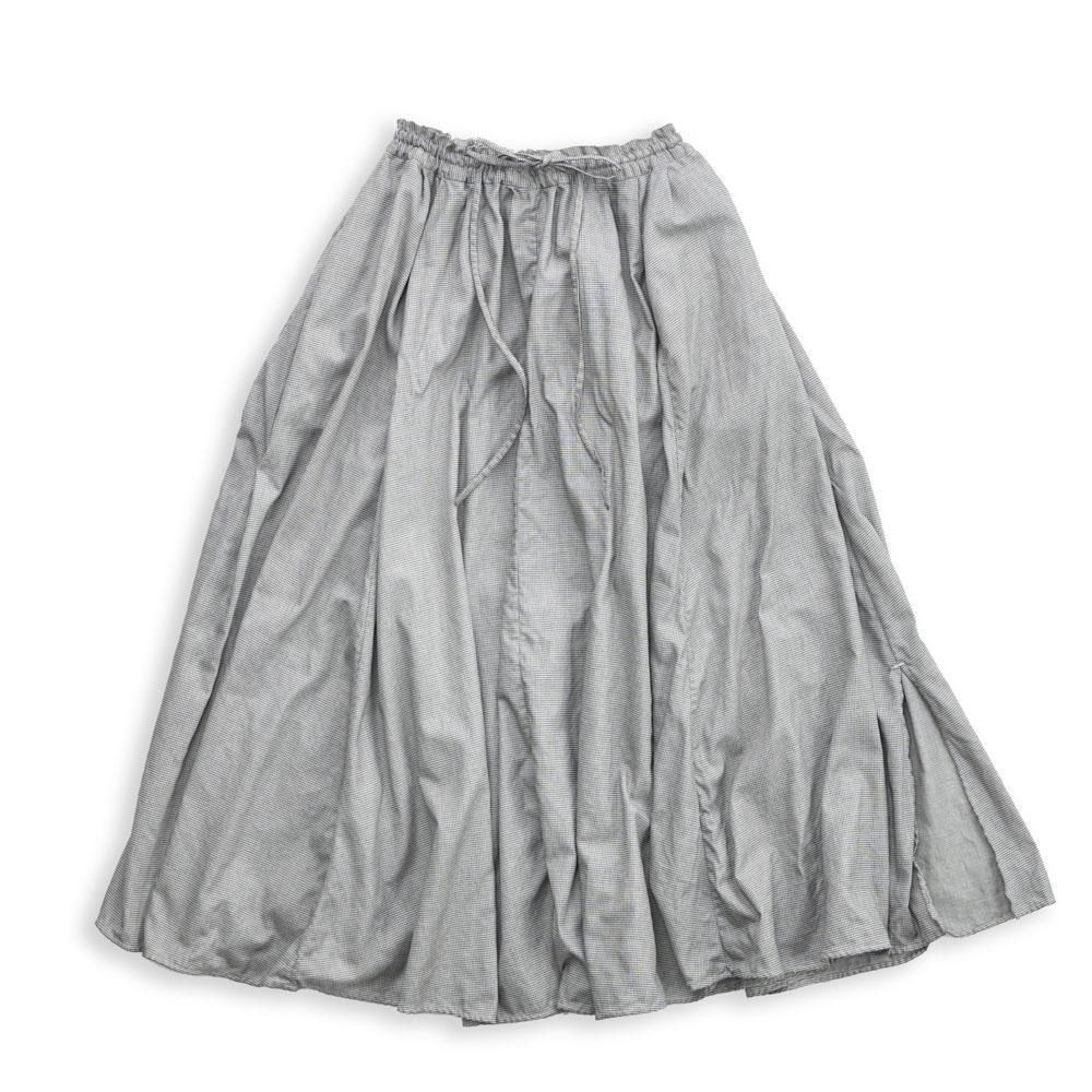 ͽʡSlit Gathered Skirt Gray