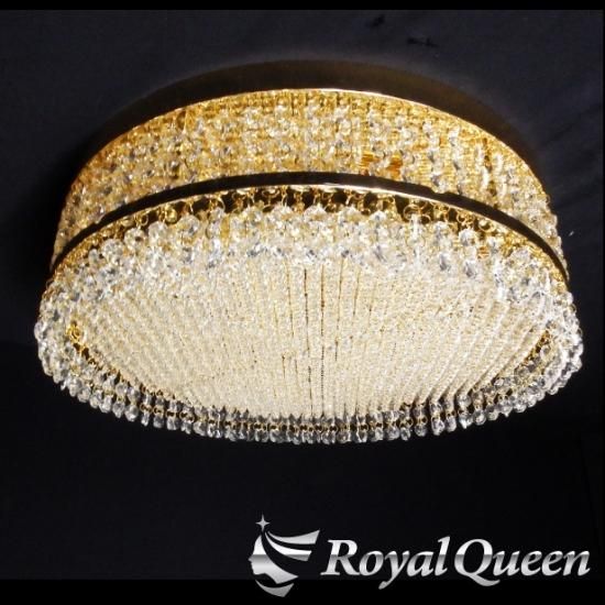 ち*ろ様 ゴールド シャンデリア ゴールドメッキ 豪華 ケーキ型 天吊り シャン 送料無料】豪華 ゴールドメッキ ケーキ型 450 天吊り