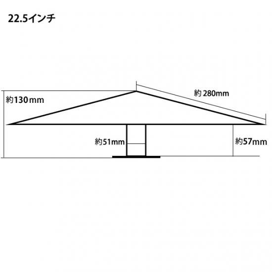 送料無料】 星型 ホイールスピンナー ウロコ柄 22.5インチ