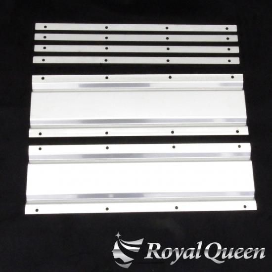 長老　ステンレス　ウエイト ステンレス 泥除けウエイト 1枚 幅990mm 鱗柄 裏板付き 折返し