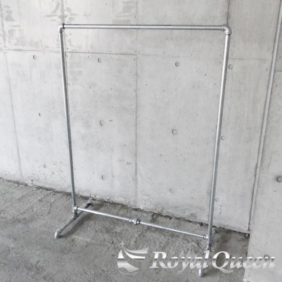 大型商品】ガス管 ハンガーラック タイプC 約107cm×H142cm 大型商品】ガス管 ハンガーラック タイプC 約107cm×H142cm