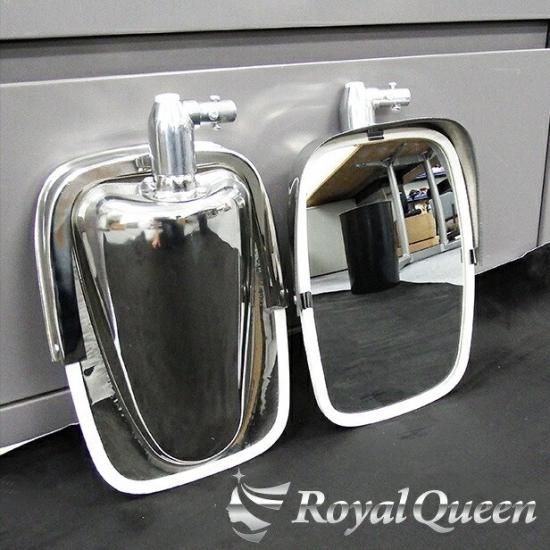 Royal Queenオリジナル♪復刻版 ステンレス製 五光ミラー 鏡面 Royal Queenオリジナル♪復刻版 ステンレス製 五光ミラー 鏡面