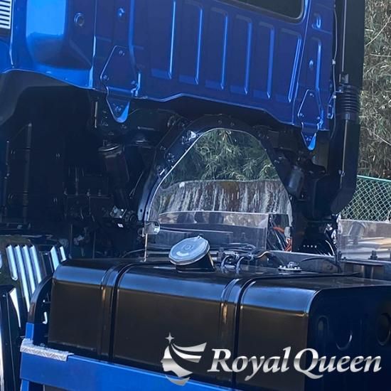 送料無料】日野 新型 17プロフィア エンジンカバー ステンレス 鏡面