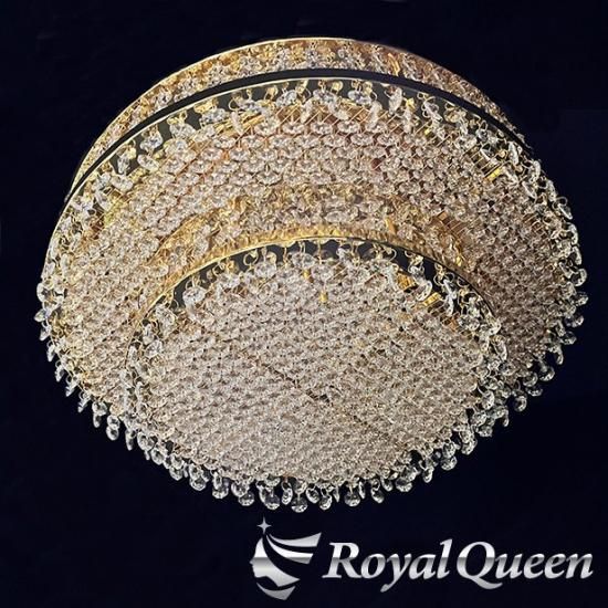 送料無料】豪華 ゴールドメッキ 2段ケーキ型 600-450 天吊り