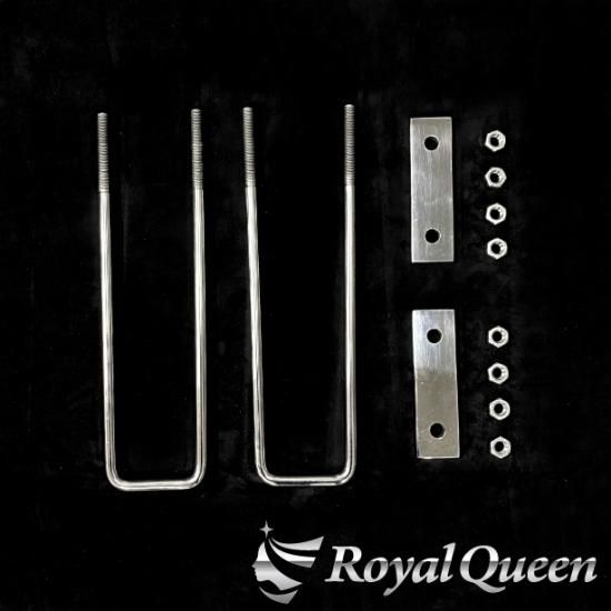 2点セット 送料無料】【ステンレス Uボルト2t車用 2本セット Φ12 L350