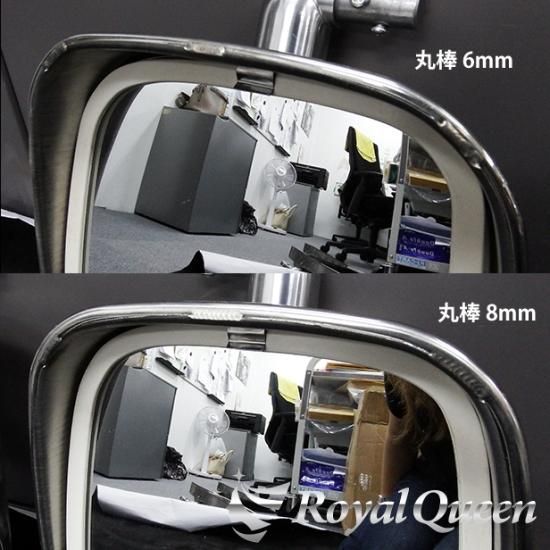 送料無料】【熱線ヒーター付 復刻版 五光ミラー ステンレス製