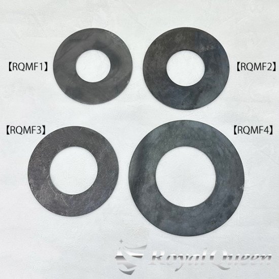 【送料無料】【スチール製 マフラータイコ補強板 極厚約4ｍｍ 単発 TD等に】マニ割・ダブルマフラー【RQMFS1】 -  【公式】トラックステンレスパーツ シャンデリア専門店「Royal Queen」