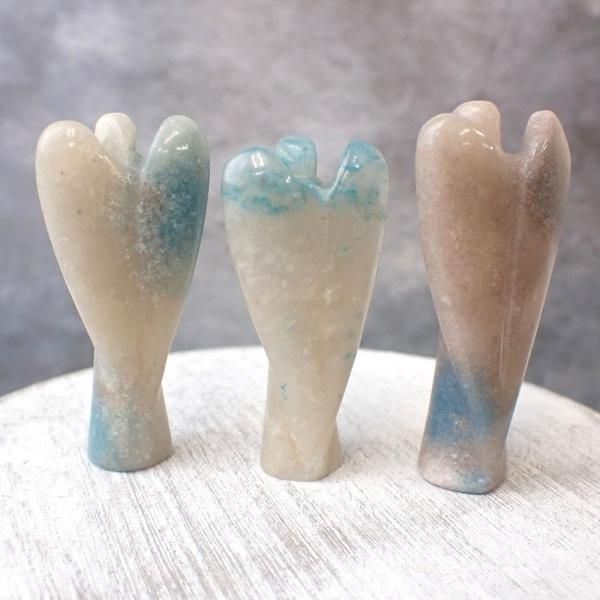 新品】ドラゴンの目のような模様と水、白、黄色の鱗 トロレアイト 10