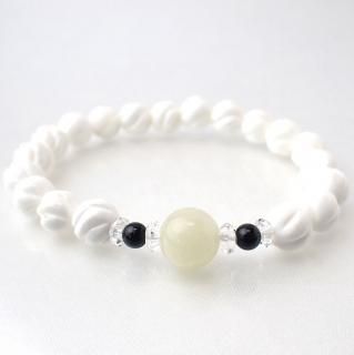 ӥ󥰥饹 & ۥ磻ȥ˥ ǥ֥쥹å 15cm [XE0076]