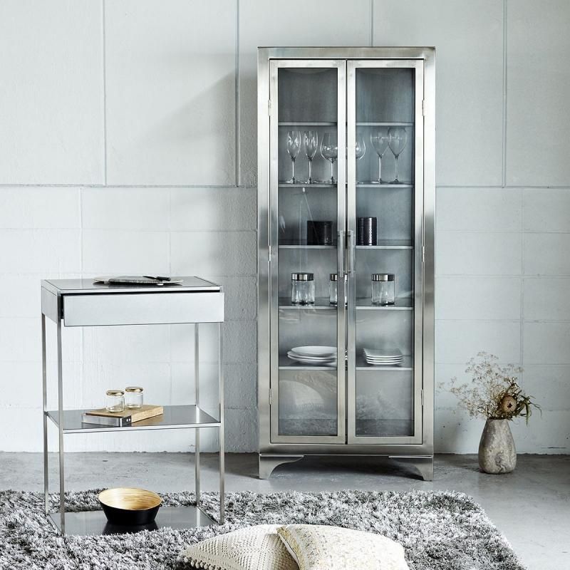 STAINLESS STEEL CABINET-L- - ステンレス製家具・インテリア