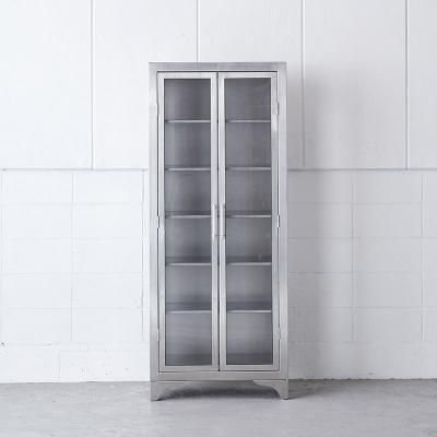 ステンレスケビント　配送方法変更いたしました。 STAINLESS STEEL CABINET-M- - ステンレス製家具・インテリア