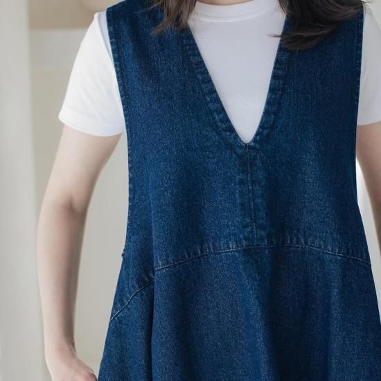 denim one-piece - KARRY OFFICIAL ONLINE STORE