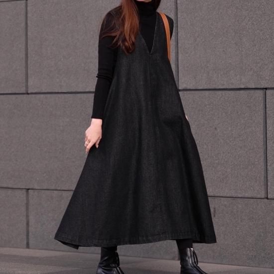 【1度のみ使用】KARRY denim onepiece denim one-piece - KARRY OFFICIAL ONLINE STORE