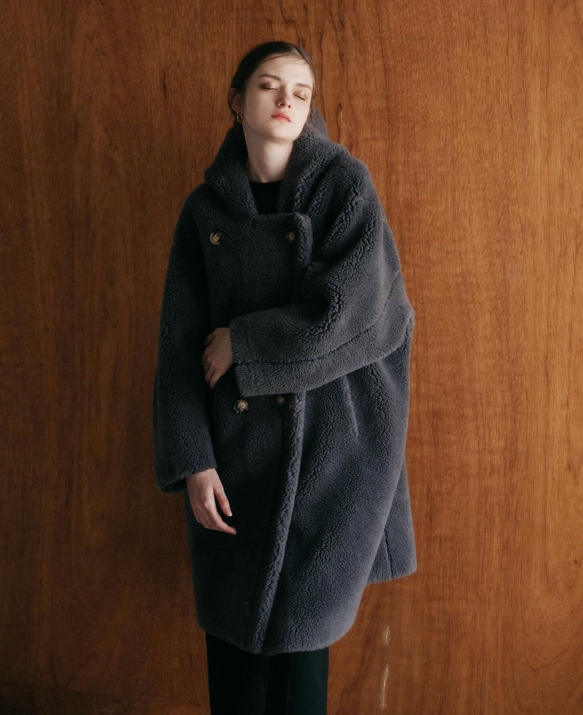 long boa coat - KARRY OFFICIAL ONLINE STORE long boa coat - KARRY OFFICIAL ONLINE STORE