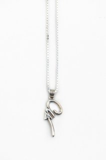 925 Silver Logo Charm Necklace