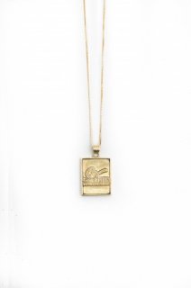 14K Plate Charm Necklace