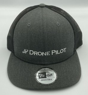 DronePilotキャップ　濃いグレー＆黒【DPJ会員限定】