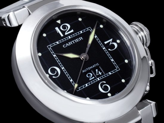 カルティエ パシャC ビッグデイト W31053M7 仕上済 - ジュエリー・時計 