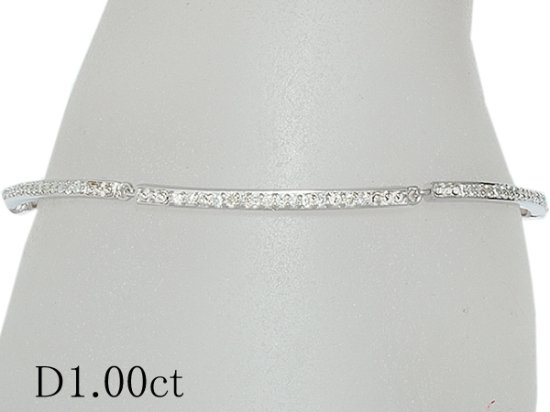 K14WG ダイヤモンド0.28ct ブレスレット | en.cheongwoonmexico.com