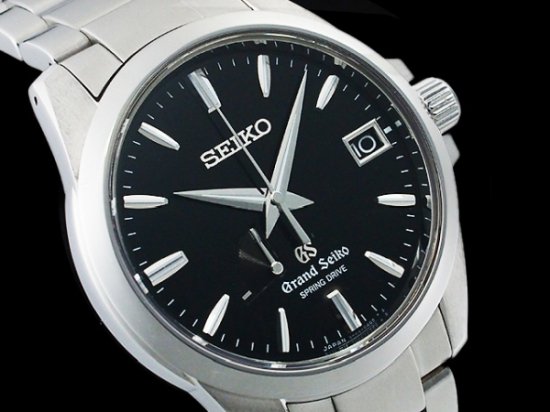 SEIKO セイコー GS グランドセイコー 9R65-0AG1 SBGA025 デイト パワーリザーブ シルバー SS ステンレス メンズ スプリングドライブ【6ヶ月保証】【腕時計】