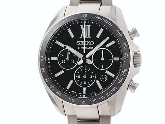 セイコー SEIKO ブライツ メカニカル クロノグラフ 腕時計 時計 ステンレススチール SDGZ011 8R48-00A0 自動巻き メンズ 1年保証
