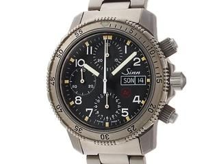 ジン Sinn 303.KRISTALL クリスタル クロノグラフ デイデイト