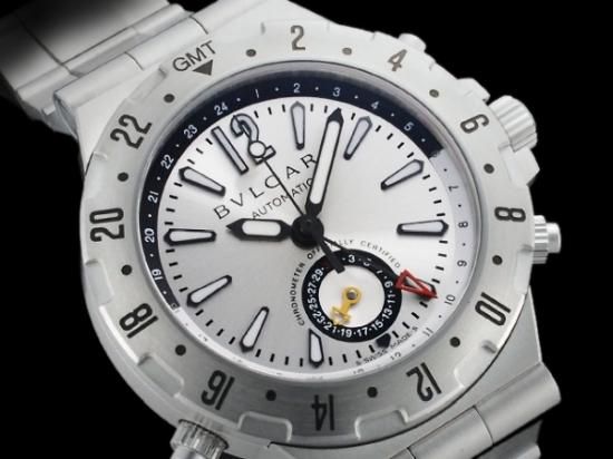ブルガリ ディアゴノ プロフェッショナル GMT GMT40S 分解清掃済