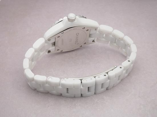 【ひなまつり】シャネルJ12 H2422 33mm 時計 CHANEL シャネル J12 33mm H2422 アフターダイヤベゼル 無回転