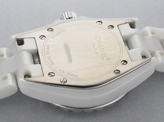 シャネル J12 33mm 純正ダイヤベゼル H0967 電池交換済