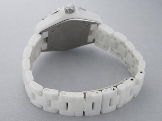 シャネル J12 33mm 純正ダイヤベゼル H0967 電池交換済