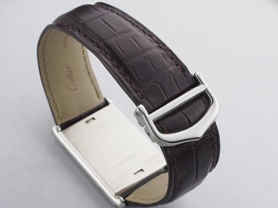 希少品　稼働品　カルティエ　Cartier バスキュラント　マストタンク　腕時計 カルティエ タンク バスキュラント LM W1011358 手巻き