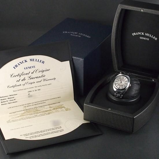 フランクミュラーFranck Muller トランスアメリカビーレトロセコンド フランクミュラー トランスアメリカ ビーレトロセコンド 2000SR 2000D