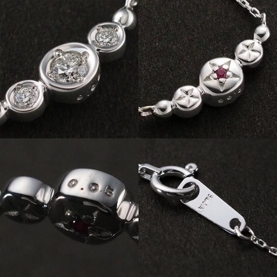 フェスタリア ダイヤモンド/0.05ct ルビー リバーシブル フェスタリア ダイヤモンド/0.05ct ルビー リバーシブル