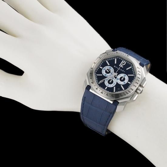 ブルガリ オクト マセラティ クロノグラフ 創業100周年記念 1914本限定