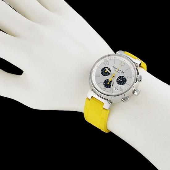 ルイヴィトン タンブール クロノグラフ Q112E 自動巻 仕上済