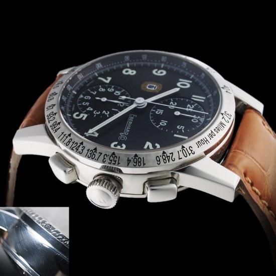 未使用 純正 EBERHARD＆CO エベラール カーフレザー ベルト 21mm