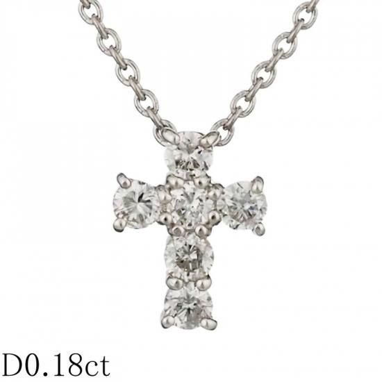 ヴァンドーム青山 ダイヤモンド/0.18ct クロス デザイン ヴァンドーム青山 ダイヤモンド/0.18ct クロス デザイン