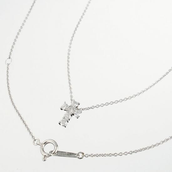 ヴァンドーム青山 ダイヤモンド/0.18ct クロス デザイン ヴァンドーム青山 ダイヤモンド/0.18ct クロス デザイン