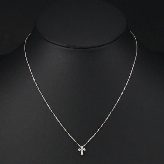 ヴァンドーム青山 ダイヤモンド/0.18ct クロス デザイン ヴァンドーム青山 ダイヤモンド/0.18ct クロス デザイン