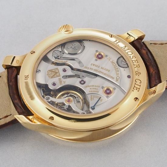 モエ H モーザー モナード センターセコンド 343.505-013 K18YG 国内