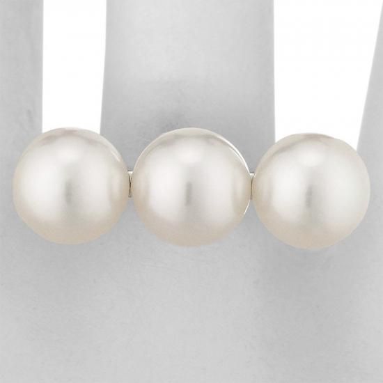 タサキ バランス エラ リング あこや真珠 K18WG 14号 R-4418-18KWG