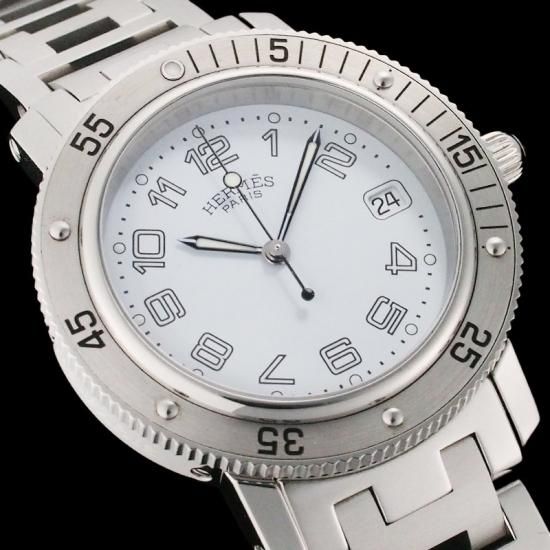 エルメス クリッパー ダイバー CL7.710 クオーツ 仕上/分解清掃 エルメス クリッパー ダイバー CL7.710 クオーツ 仕上/分解清掃