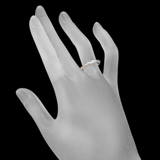 定番のお歳暮&冬ギフトの商品をすべ スタージュエリー ダイヤモンド/0.16ct ツイスト デザイン 指輪