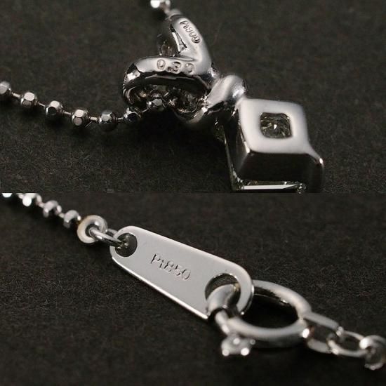 Pt900 ダイヤ 計0.30ct デザイン ネックレス Pt850 チェーンa ダイヤモンド/0.30ct デザイン ネックレス Pt900トップ Pt850