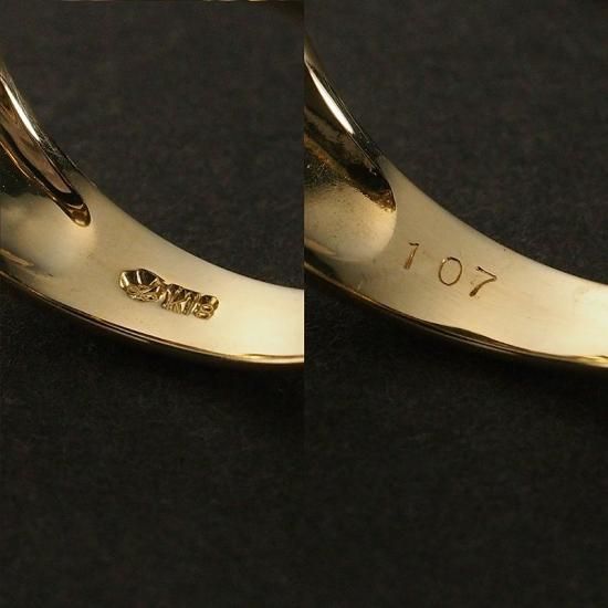 ジュエリーマキ ダイヤモンド/1.07ct デザイン リング K18YG 11