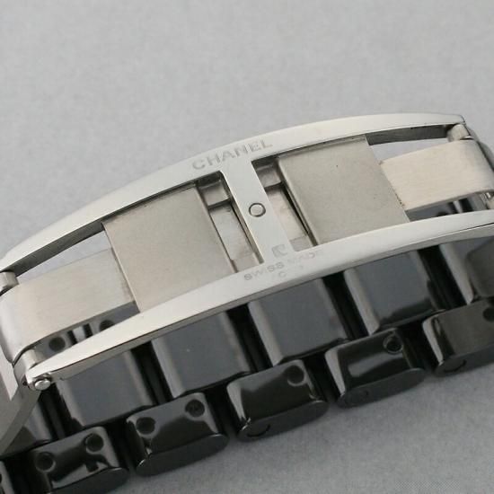 J12 ダイヤモンドベゼル, 12.1, 38mm ブラック | CHANEL シャネル