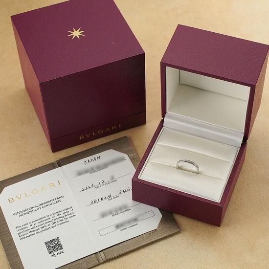 ブルガリ ダイヤモンド ローマ アモール リング 361024 K18WG ブルガリ ダイヤモンド ローマ アモール リング 361024 K18WG