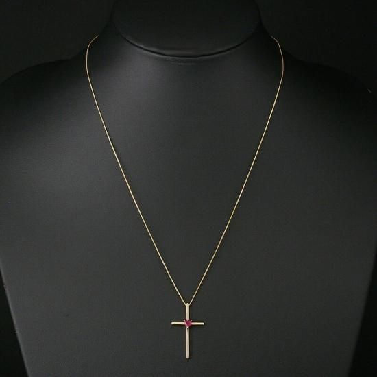 ルビー0.80ctネックレス 銀座店］TASAKI タサキ（田崎真珠） 0.80ct ルビー 0.08ct
